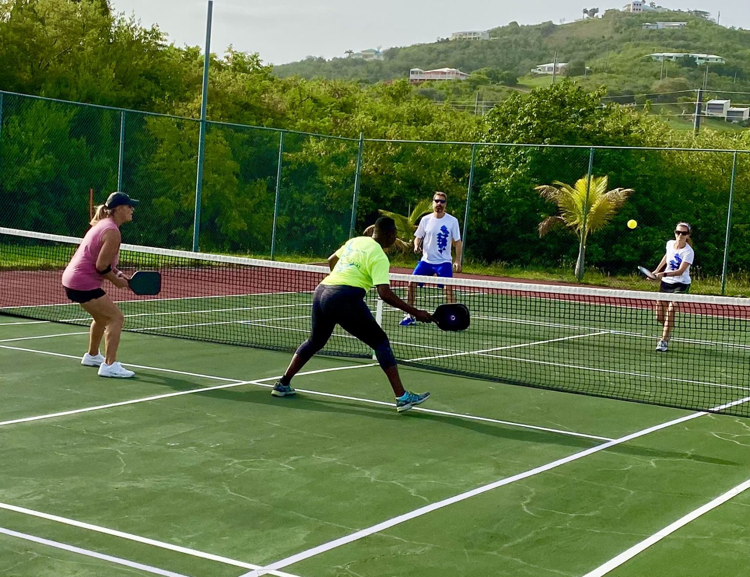 The Reef's First Pickleball Tournament Reef Condos, US Virgin Islands